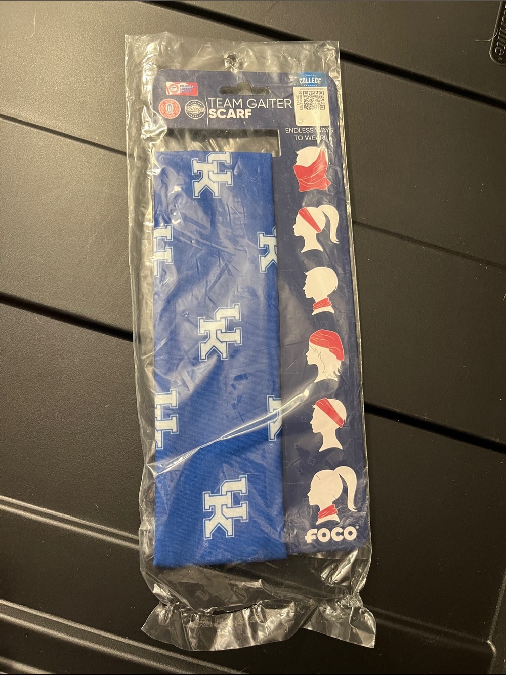 Gaiter Scarf - Blue Kentucky Wildcats
